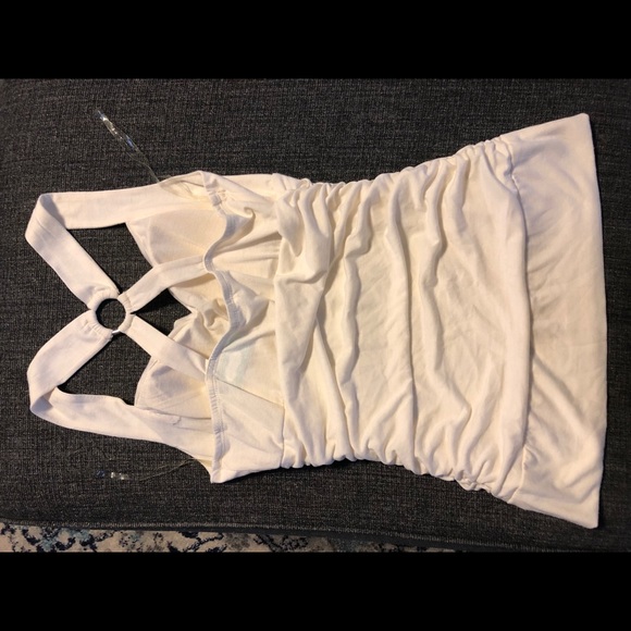 NWT Halter top with ruching - Picture 5 of 5